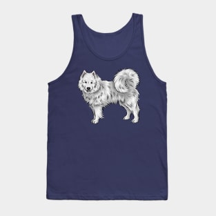 Cute Samoyed Dog Tank Top